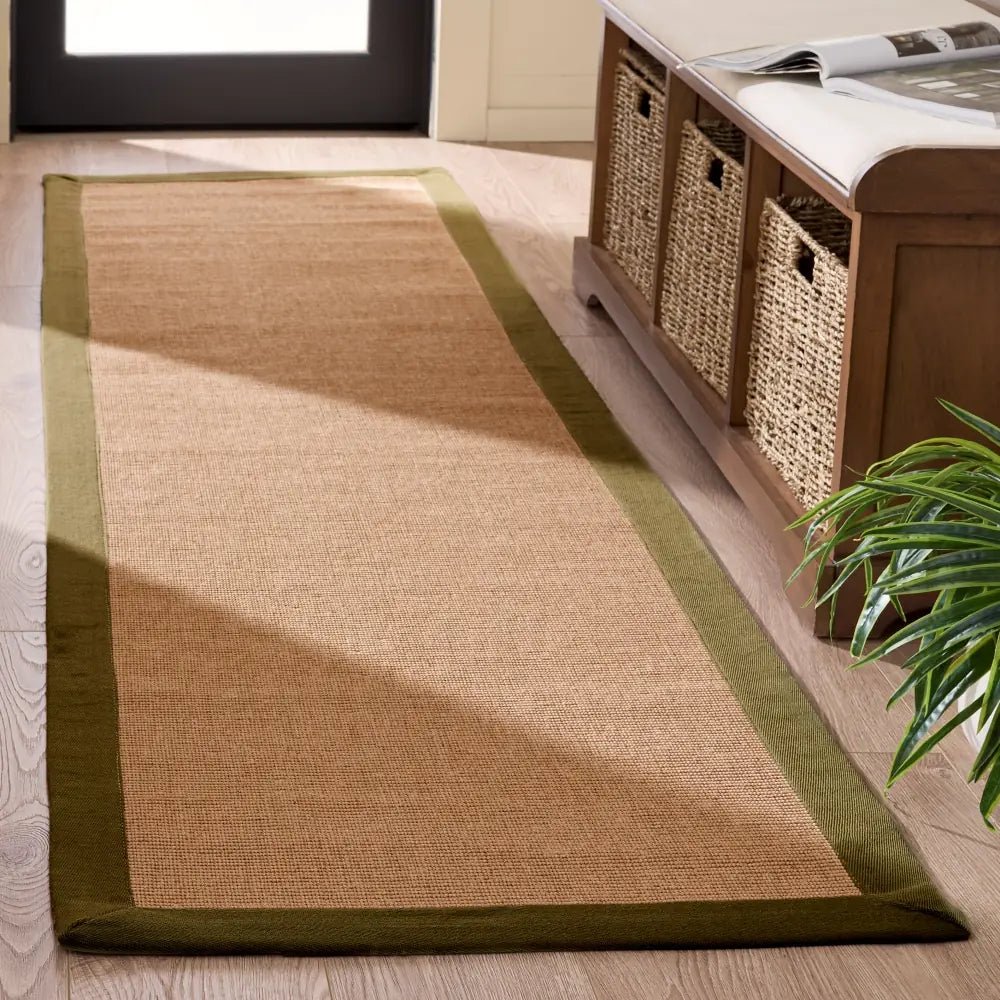 Safavieh Natural Fiber 2'-3" x 8'-0" Rug in Natural / Light Brown