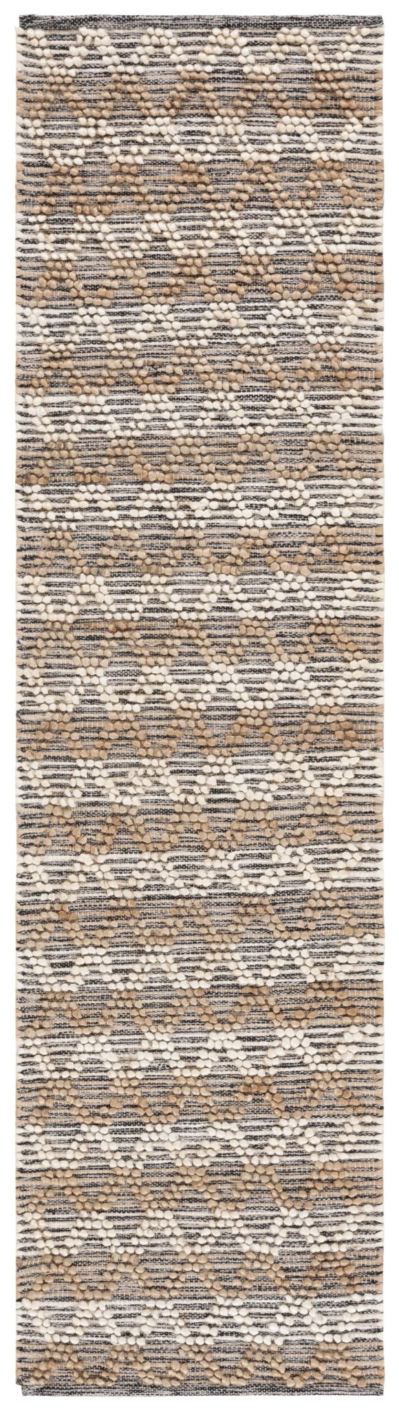 Safavieh Natural Fiber Nf382A Natural/Black Rug.