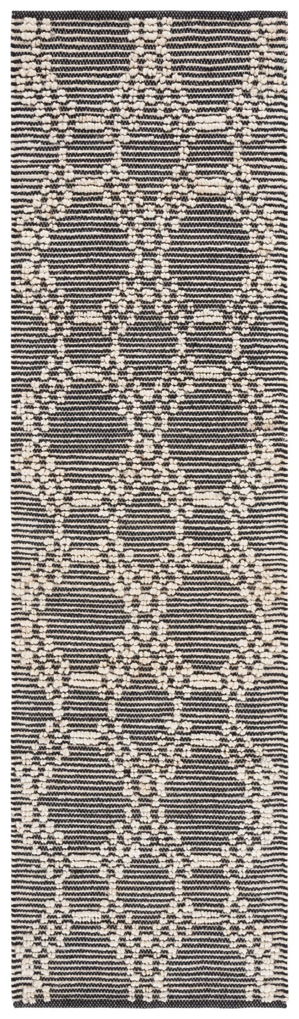 Safavieh Natural Fiber Nf383A Blush/Black Rug.