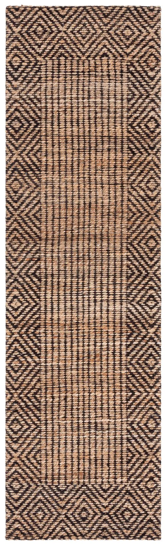 Safavieh Natural Fiber 2'-3" x 8'-0" Rug in Natural / Brown