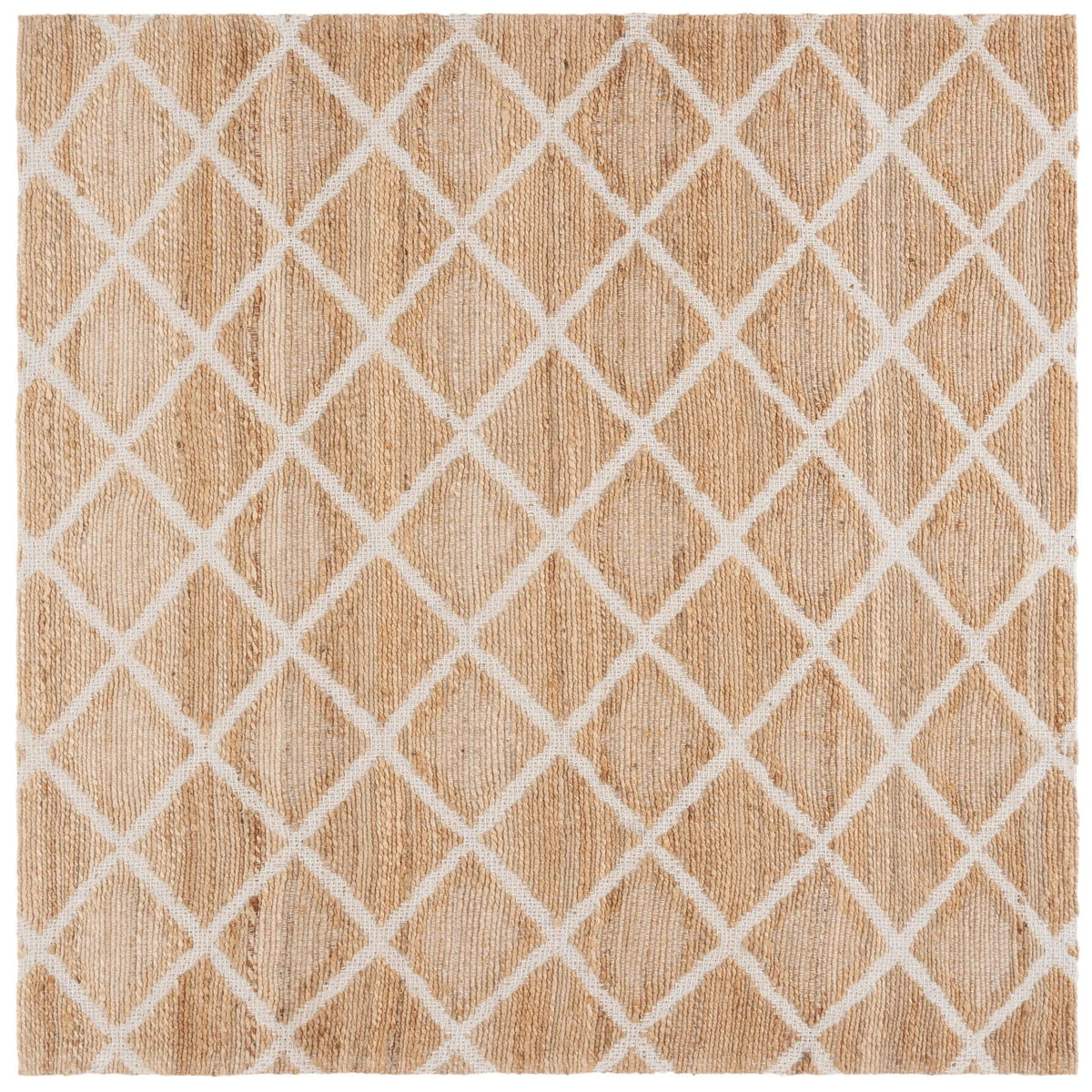 Safavieh Natural Fiber 6'-6" x 6'-6" Rug in Natural / Ivory