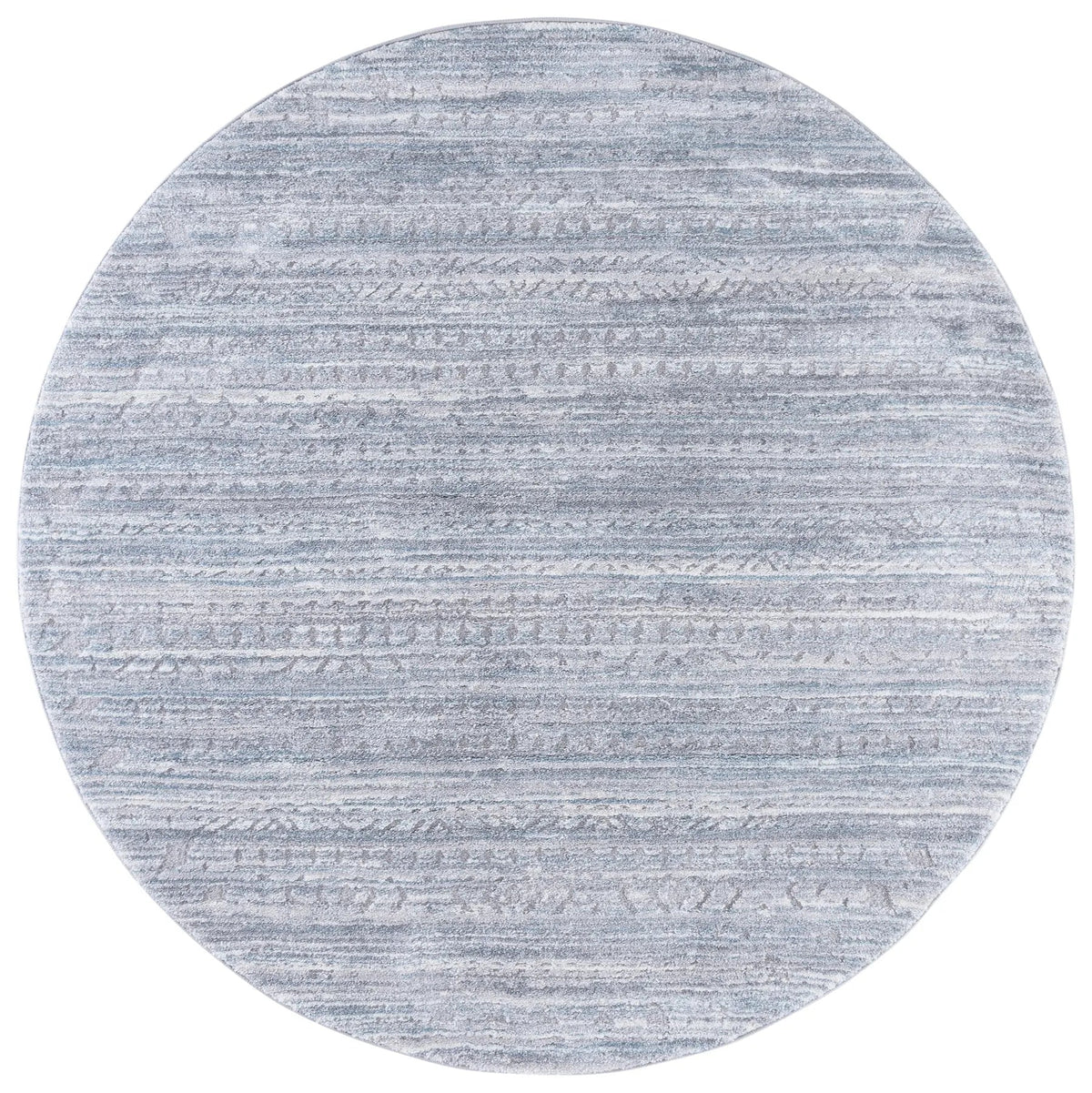 Safavieh Northport 800 6'-7" x 6'-7" Rug in Blue / Grey