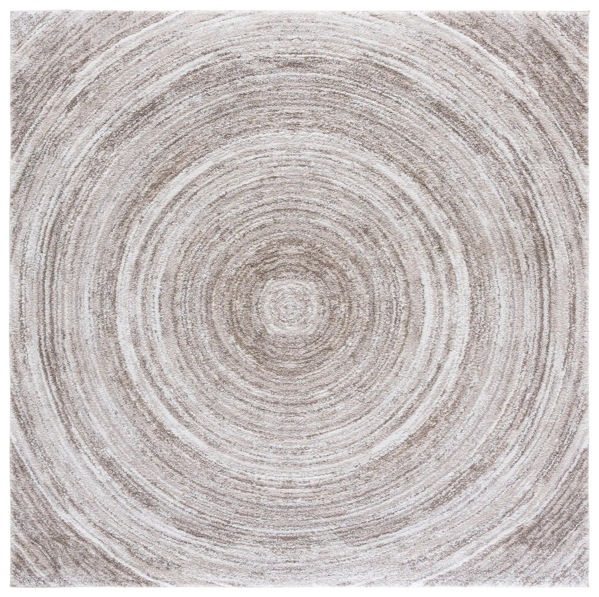 Safavieh Northport 800 6'-7" x 6'-7" Rug in Taupe / Ivory