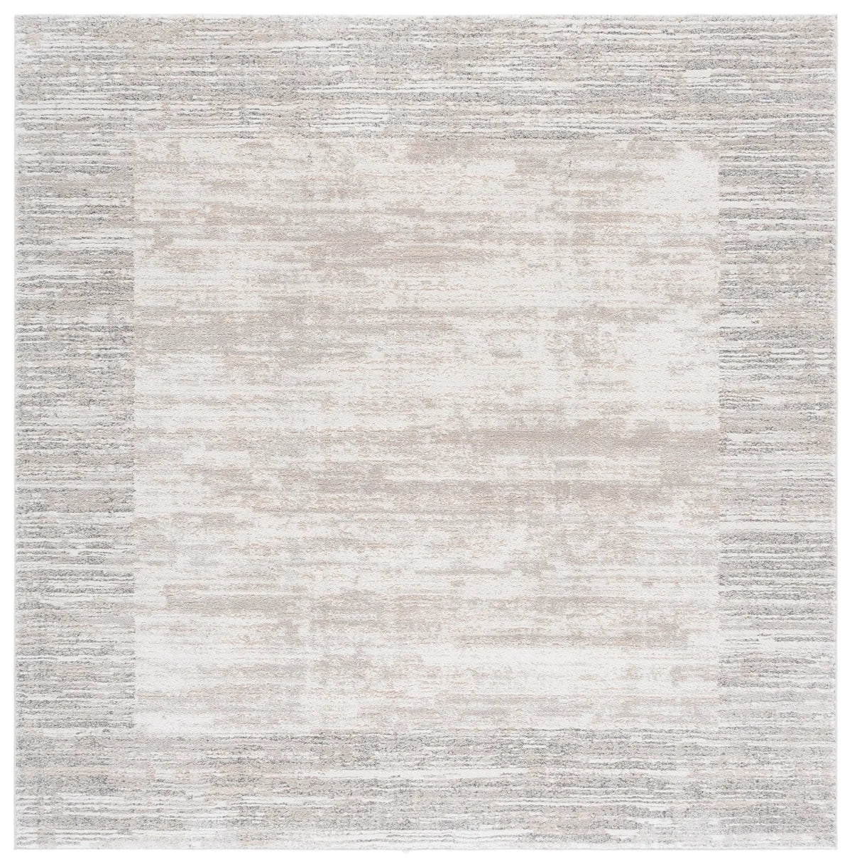 Safavieh Northport 6'-7" x 6'-7" Rug in Ivory / Grey
