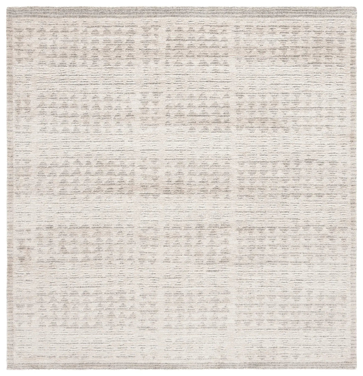 Safavieh Northport 6'-7" x 6'-7" Rug in Ivory / Dark Grey