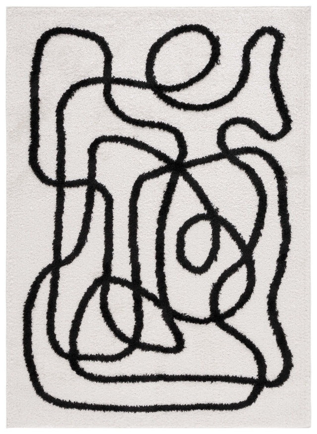 Safavieh Norway Nor202A Ivory/Black Rug.
