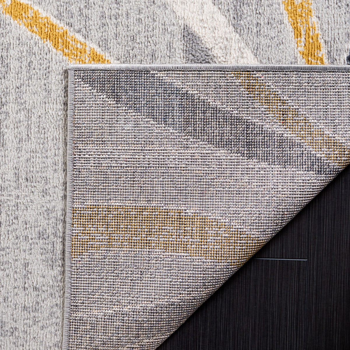 Safavieh Odyssey Ody812G Grey/Gold Ivory Rug.