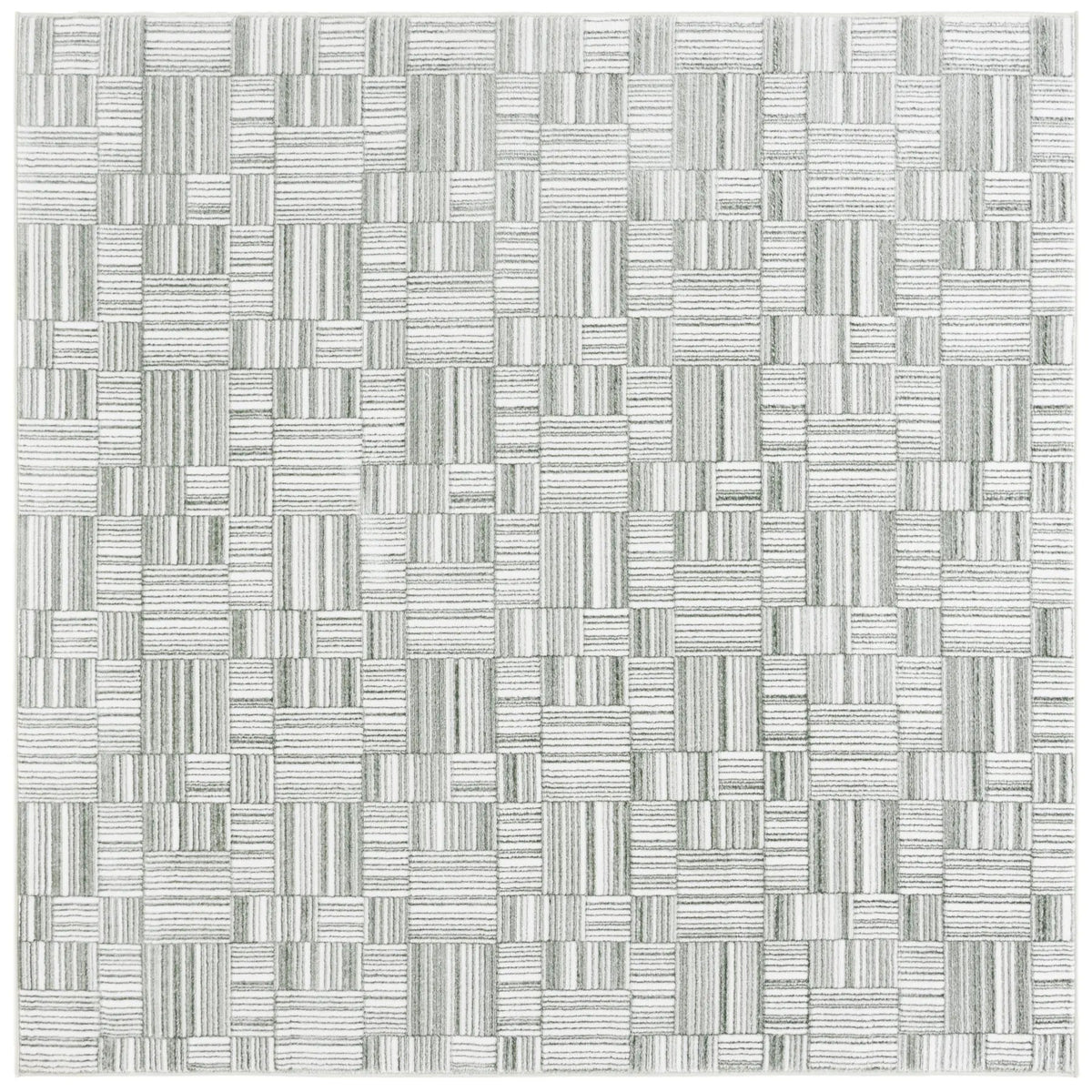 Safavieh Orchard 6'-7" x 6'-7" Rug in Green / Ivory