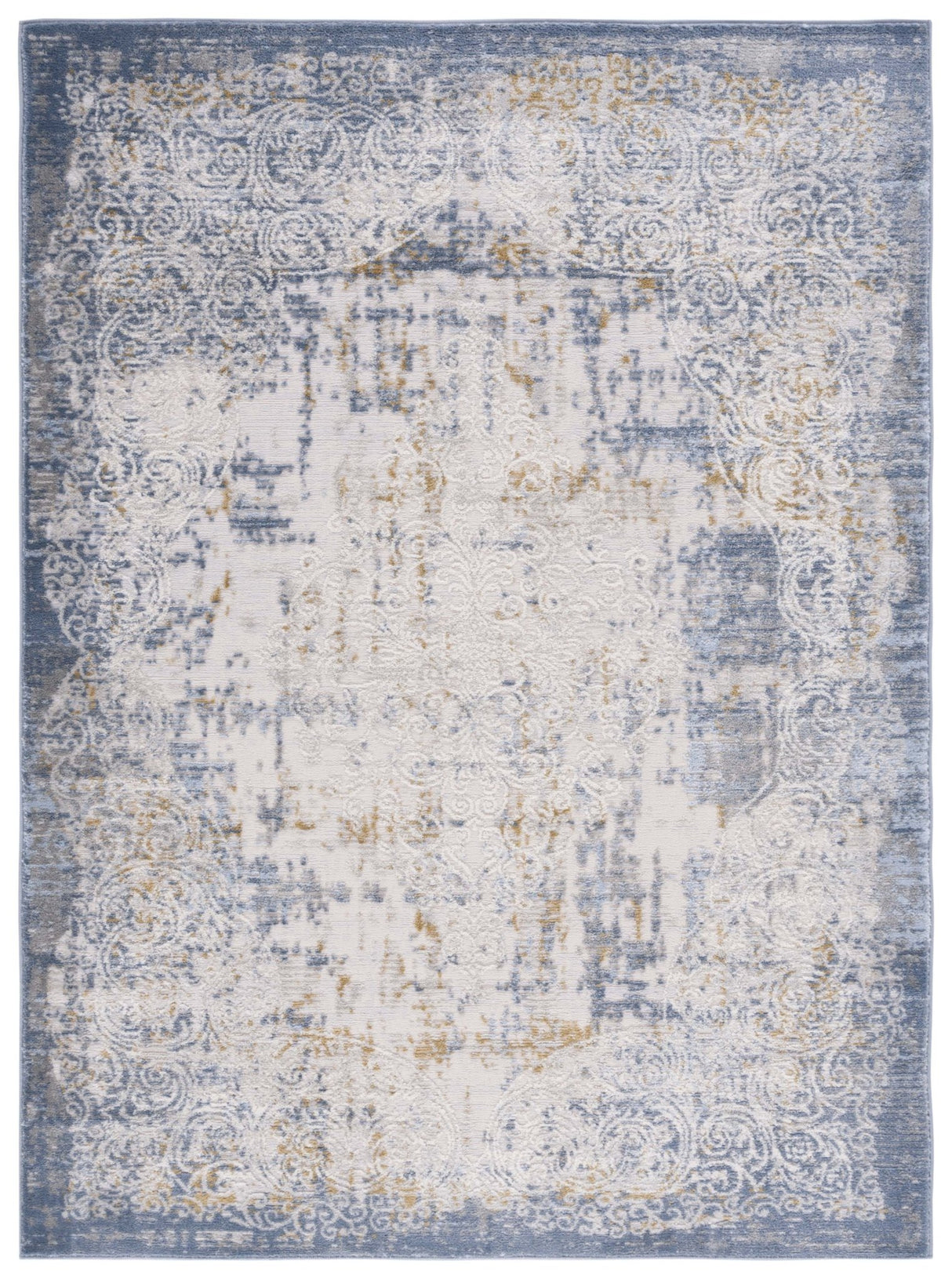 Safavieh Palma Pam322A Beige/Blue Rug.