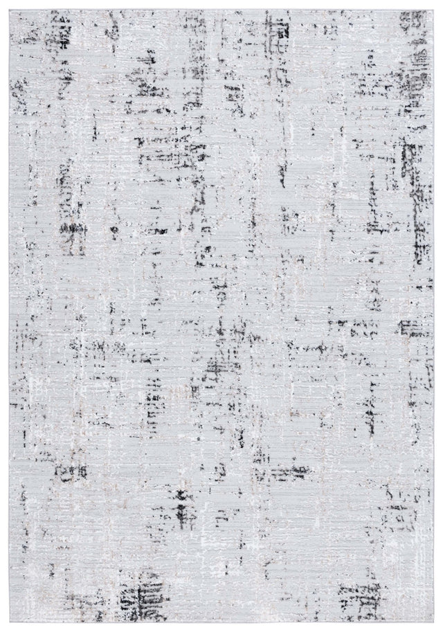 Safavieh Parker Prk100G Light Grey/Black Rug.