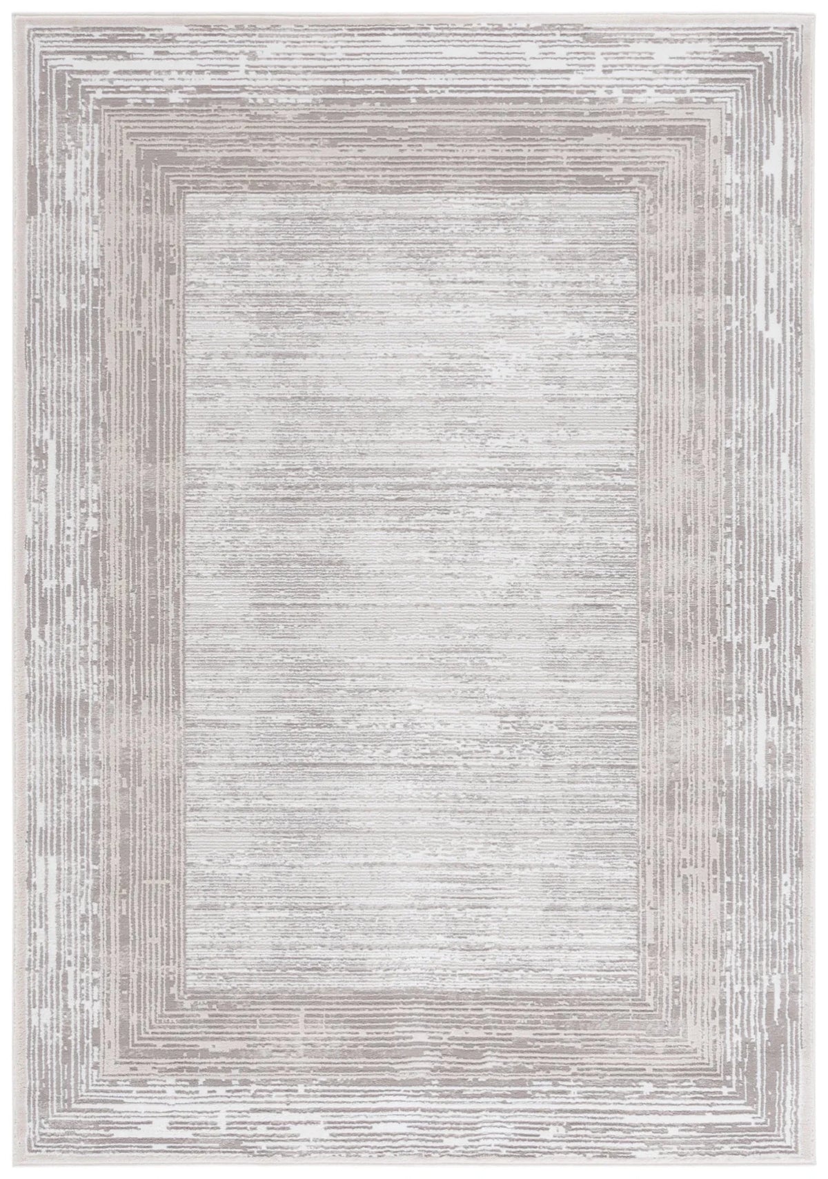 Safavieh Parker 4'-0" x 6'-0" Rug in Taupe / Grey Ivory
