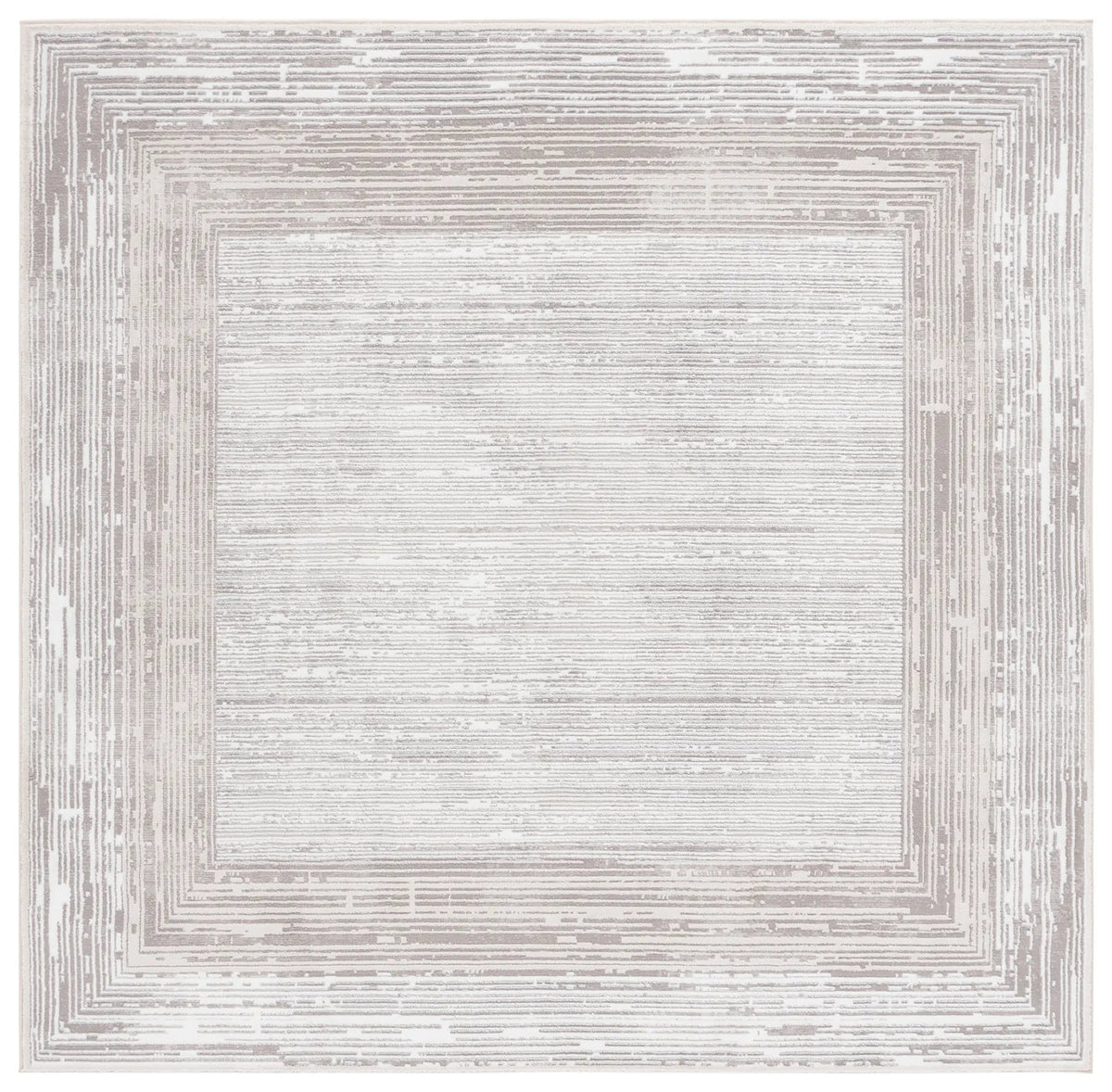 Safavieh Parker 6'-7" x 6'-7" Rug in Taupe / Grey Ivory