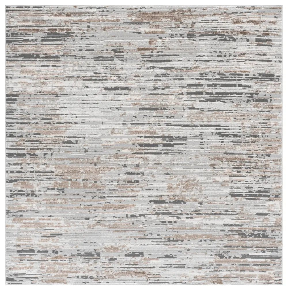 Safavieh Pearl 6'-7" x 6'-7" Rug in Grey / Beige