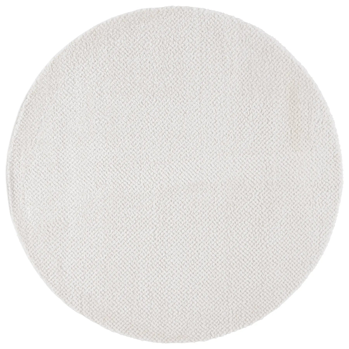Safavieh Penelope Shag 6'-7" x 6'-7" Rug in Ivory