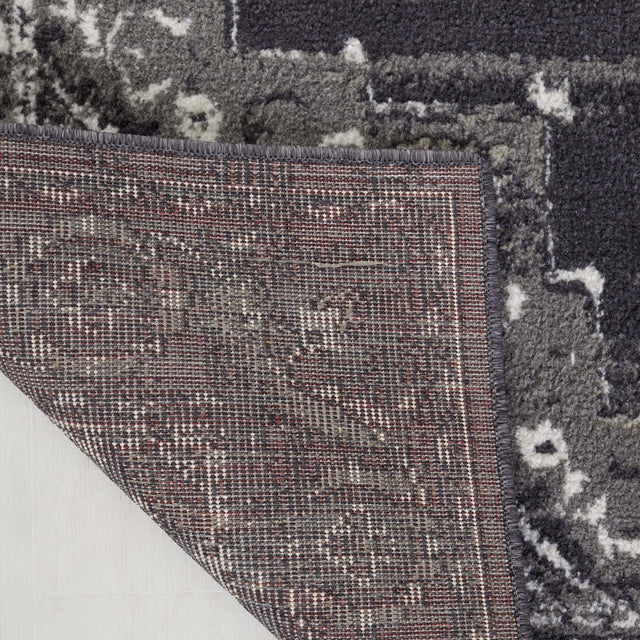 Safavieh Pyramid Pyr214H Charcoal/Ivory Rug.