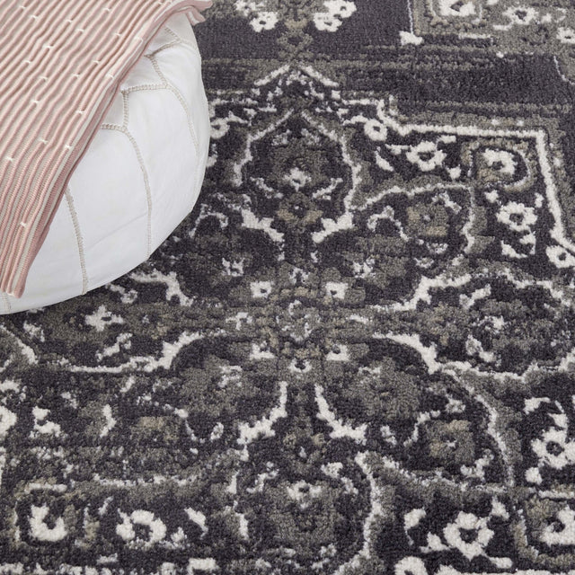 Safavieh Pyramid Pyr214H Charcoal/Ivory Rug.