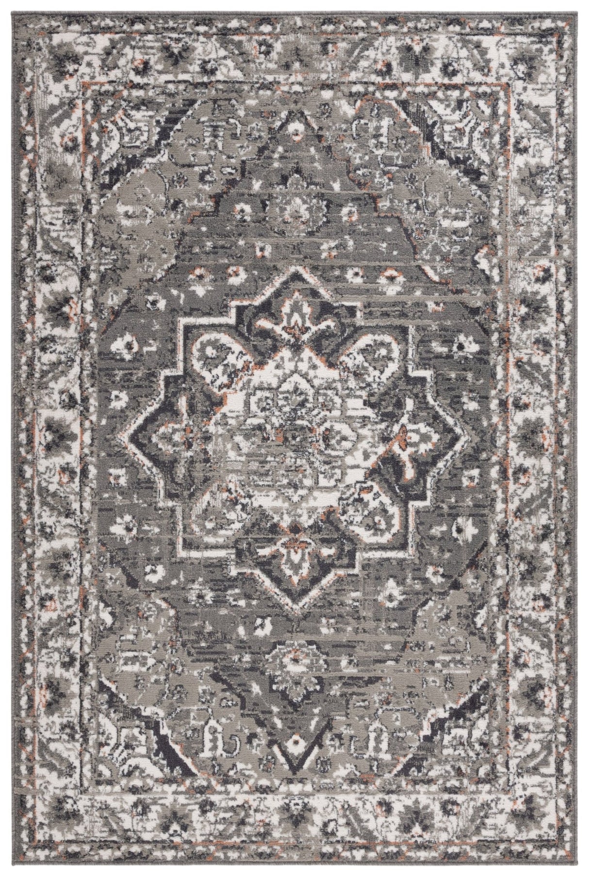 Safavieh Pyramid Pyr216F Grey/Ivory Rug.