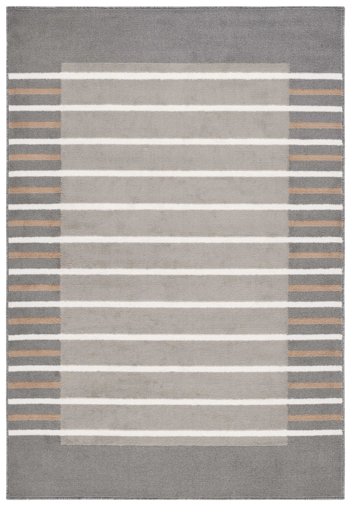Safavieh Pyramid 4'-5" x 6'-5" Rug in Grey / Ivory Gold