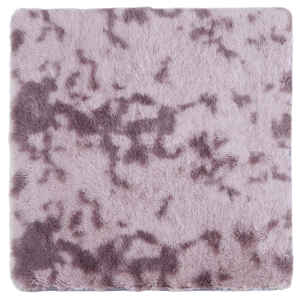 Safavieh Rainbow Shag 4'-0" x 4'-0" Rug in Purple