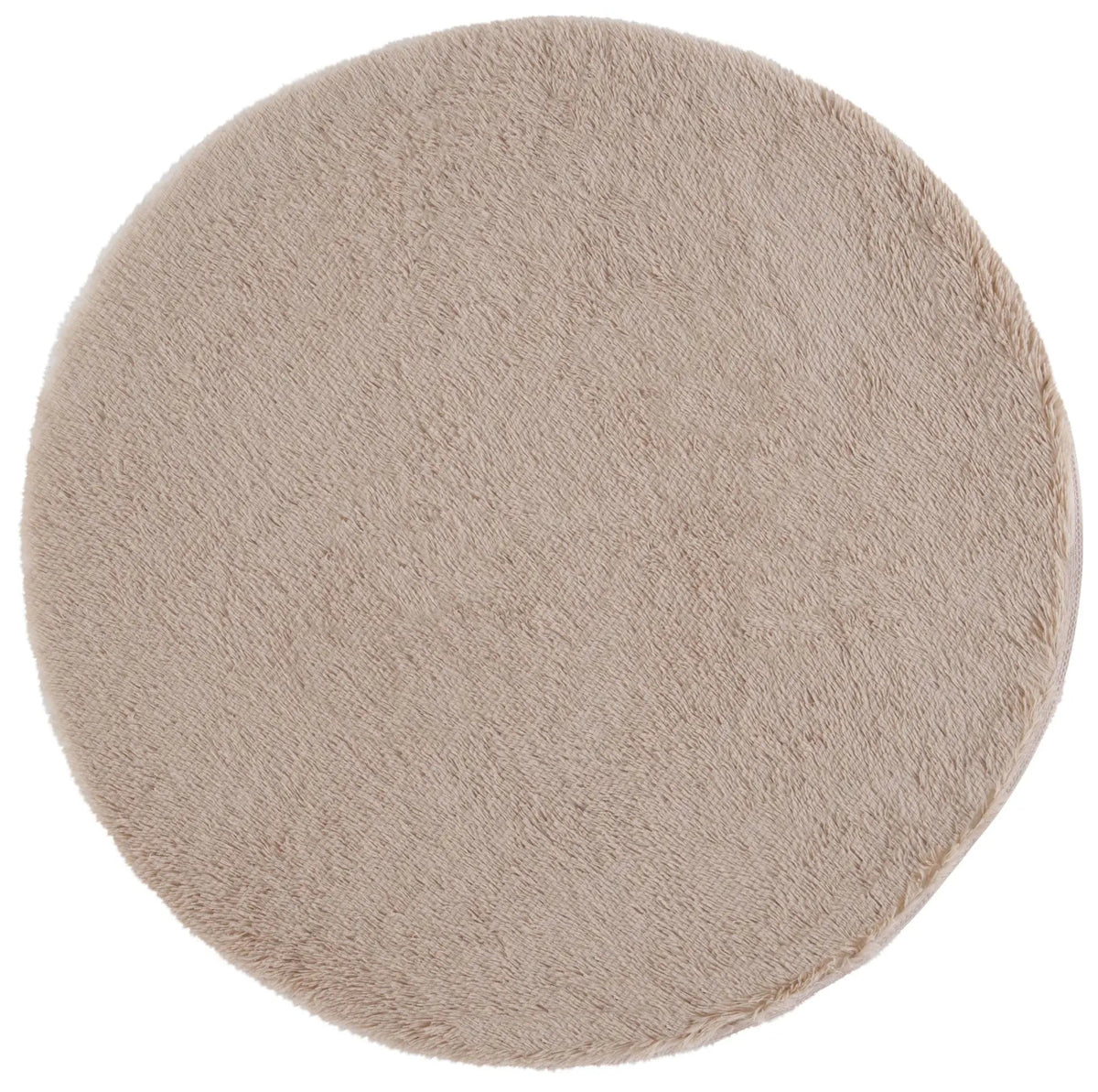Safavieh Rainbow Shag 4'-0" x 4'-0" Rug in Beige