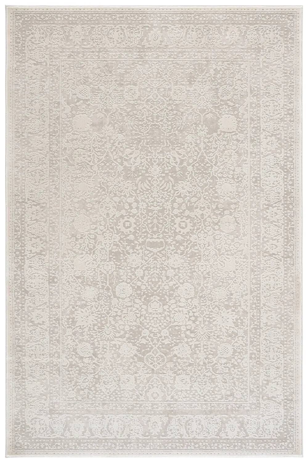 Safavieh Reflection 5'-1" x 7'-6" Rug in White / Ivory