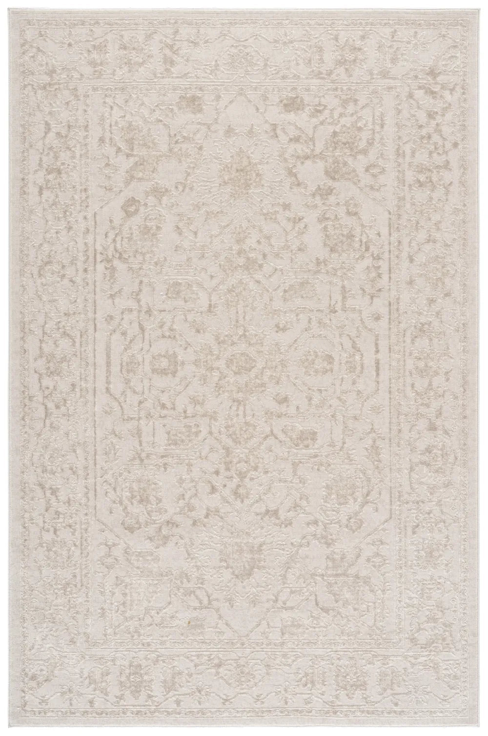 Safavieh Reflection 5'-1" x 7'-6" Rug in Ivory / White