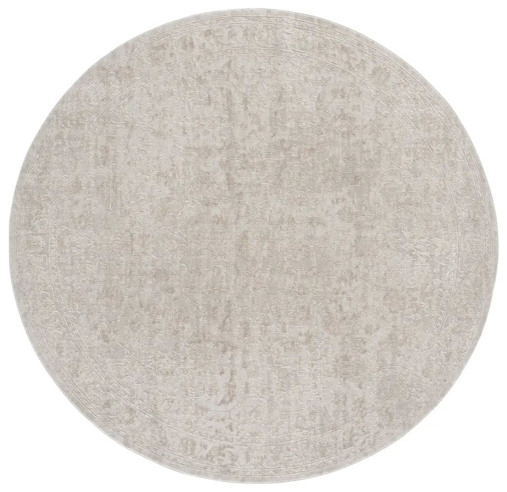 Safavieh Reflection 6'-7" x 6'-7" Rug in Beige / Ivory