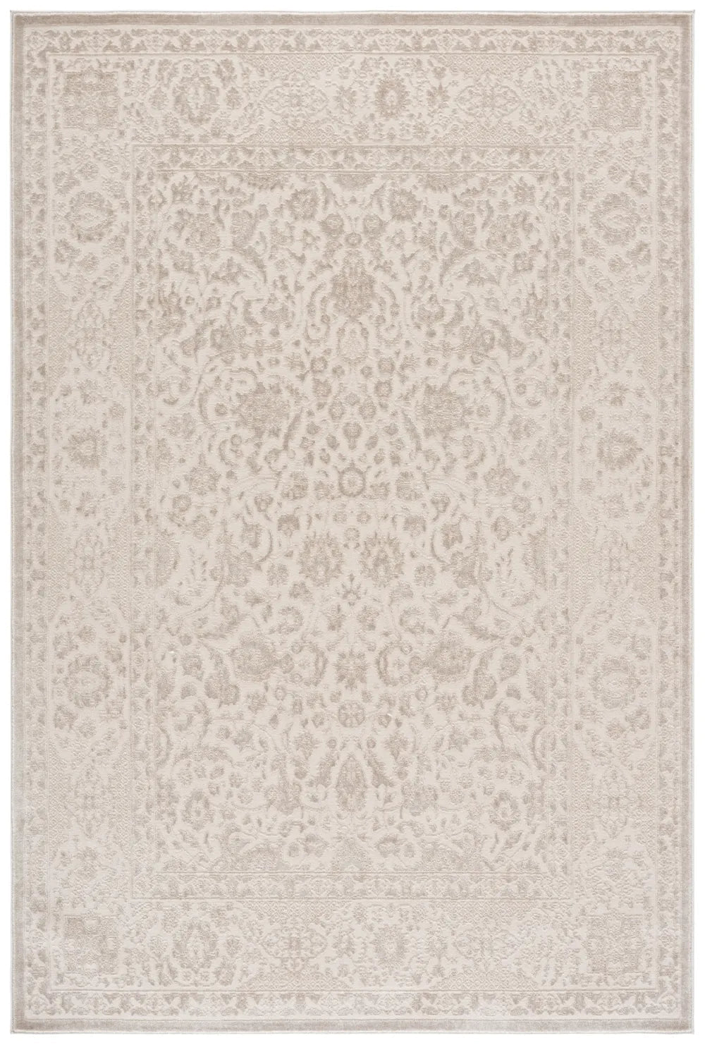 Safavieh Reflection 5'-1" x 7'-6" Rug in Ivory / White