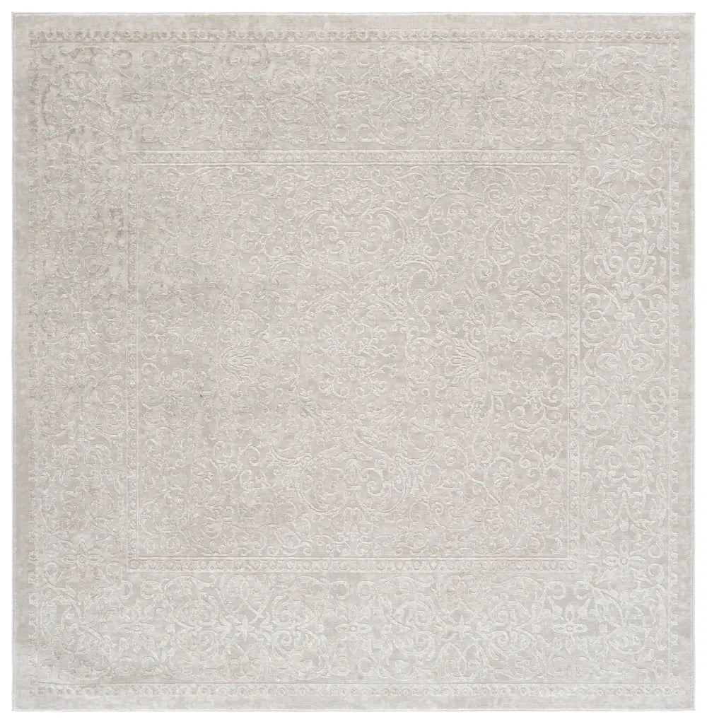 Safavieh Reflection 6'-7" x 6'-7" Rug in Ivory / Beige