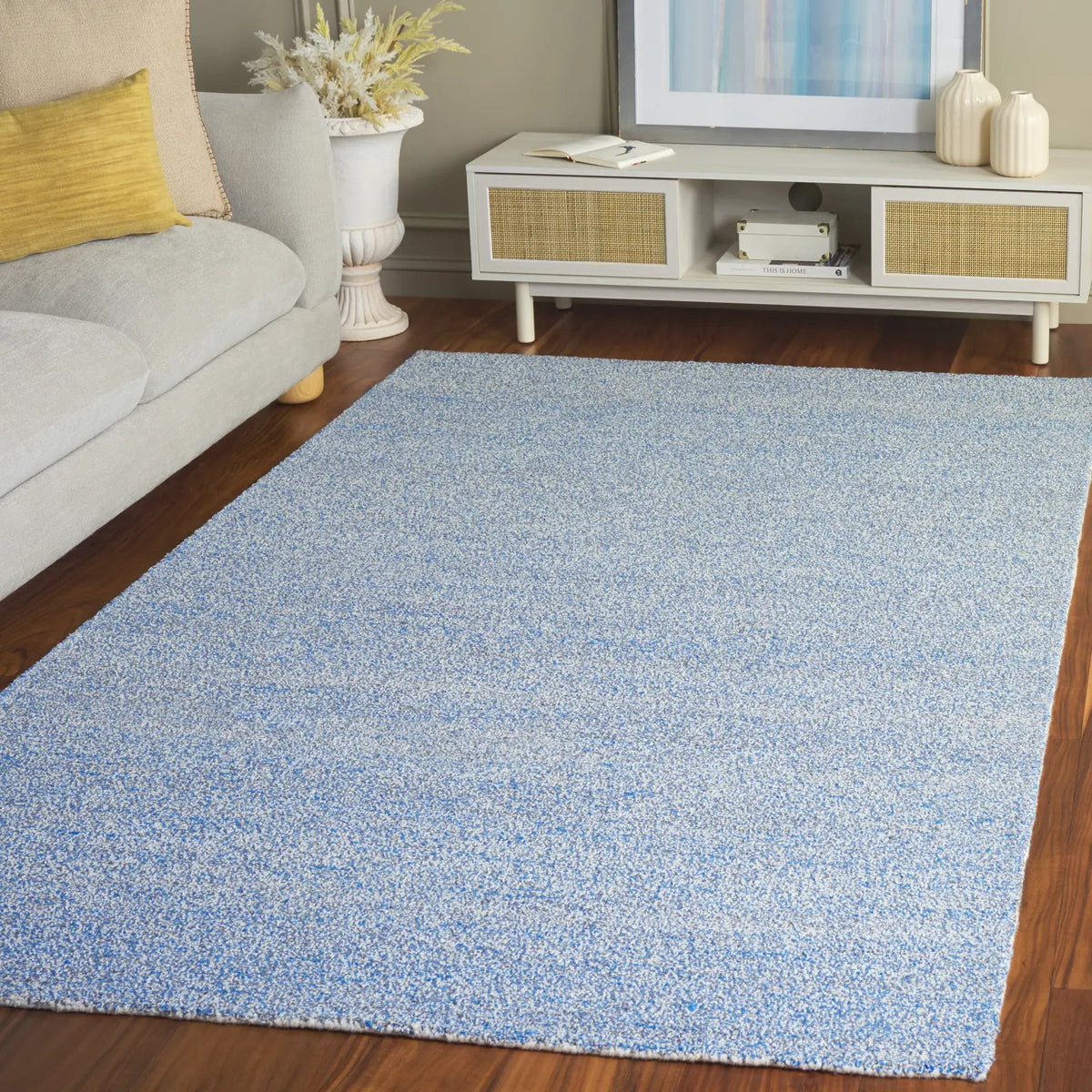 Safavieh Renewal 4'-0" x 6'-0" Rug in Blue / Ivory