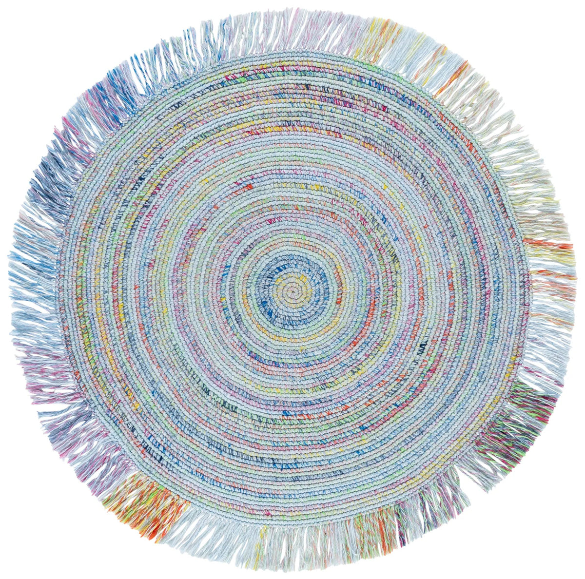 Safavieh Renewal 5'-0" x 5'-0" Rug in Green / Yellow