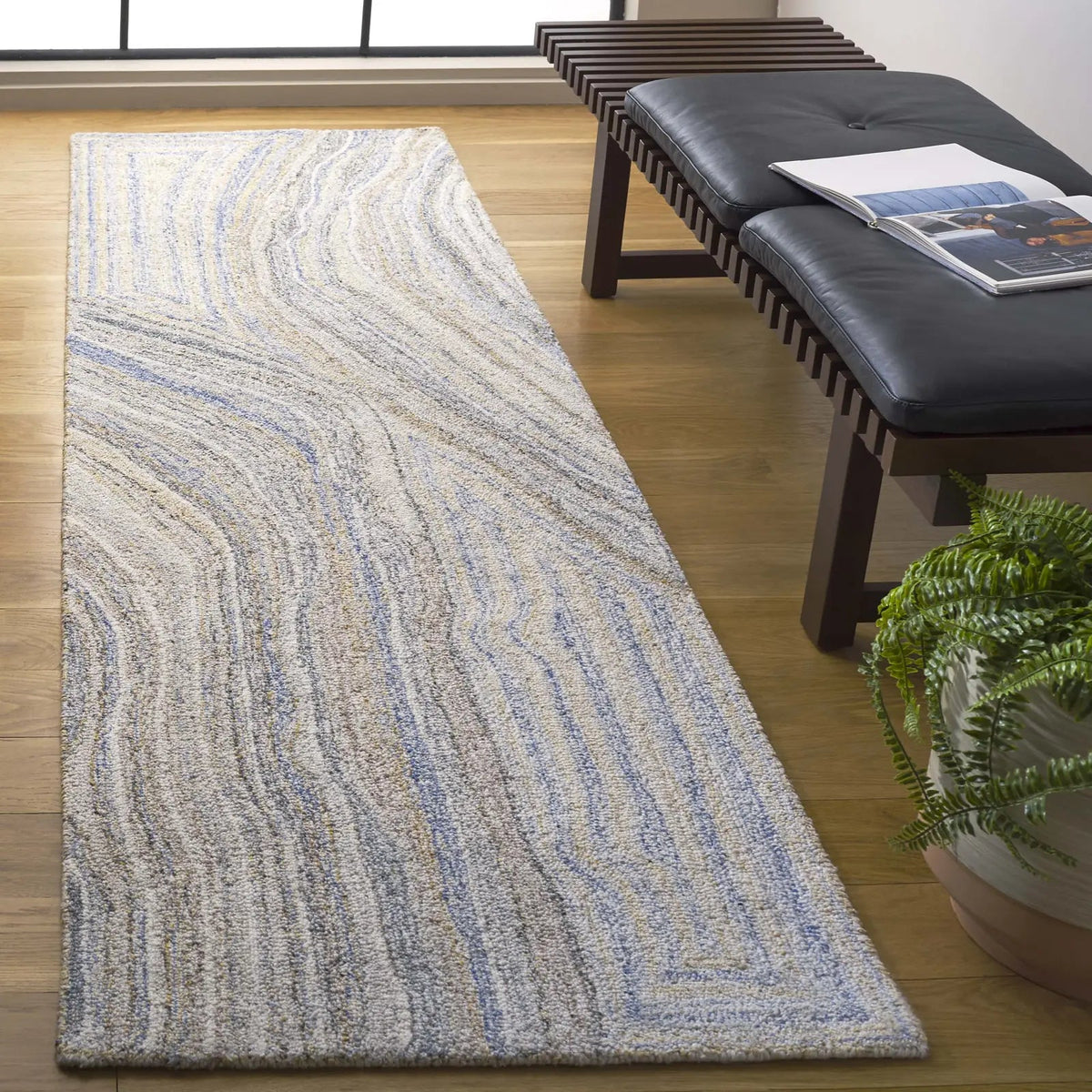 Safavieh Renewal 2'-3" x 8'-0" Rug in Beige / Grey