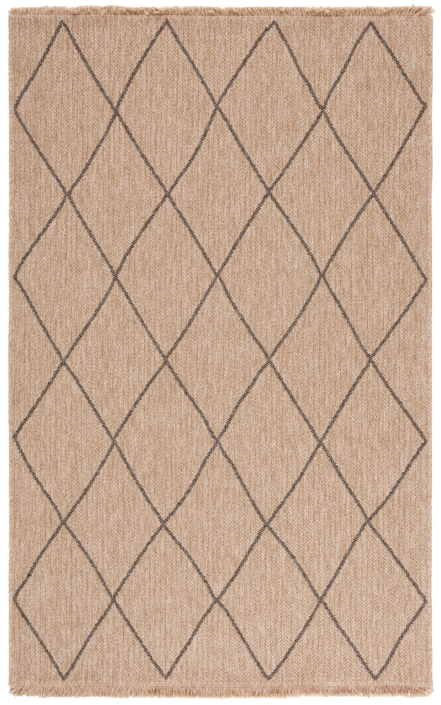Safavieh Retreat Rte256B Natural/Black Rug.