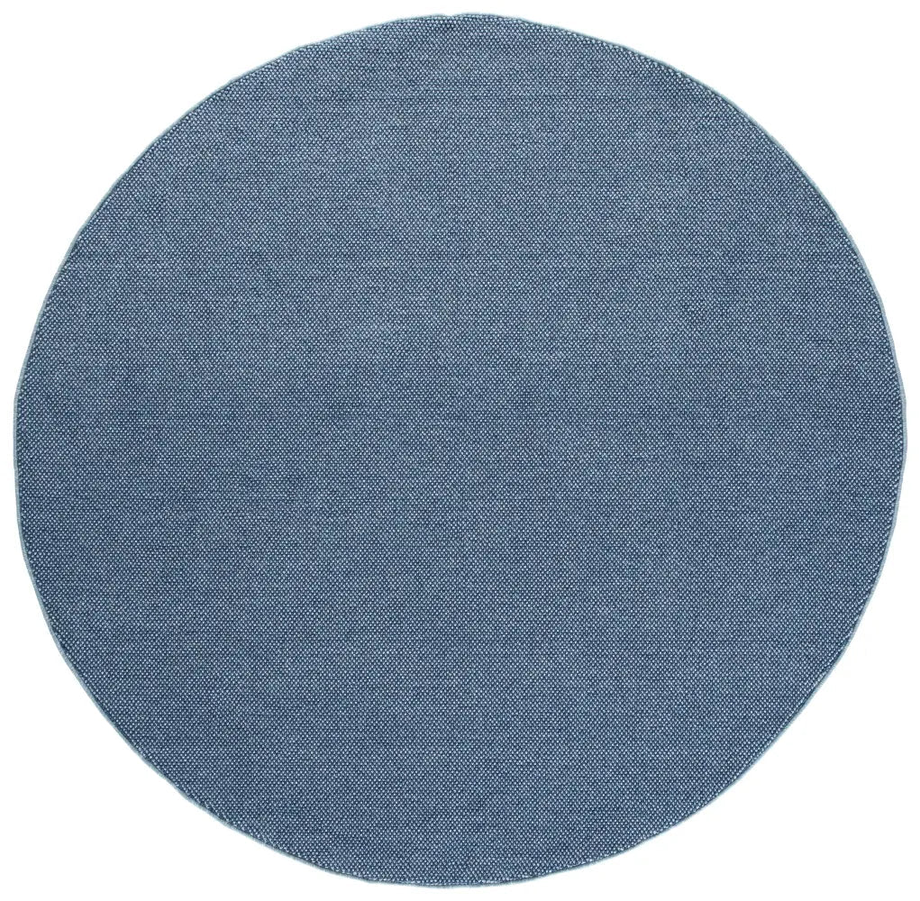 Safavieh River 6'-7" x 6'-7" Rug in Blue / Navy