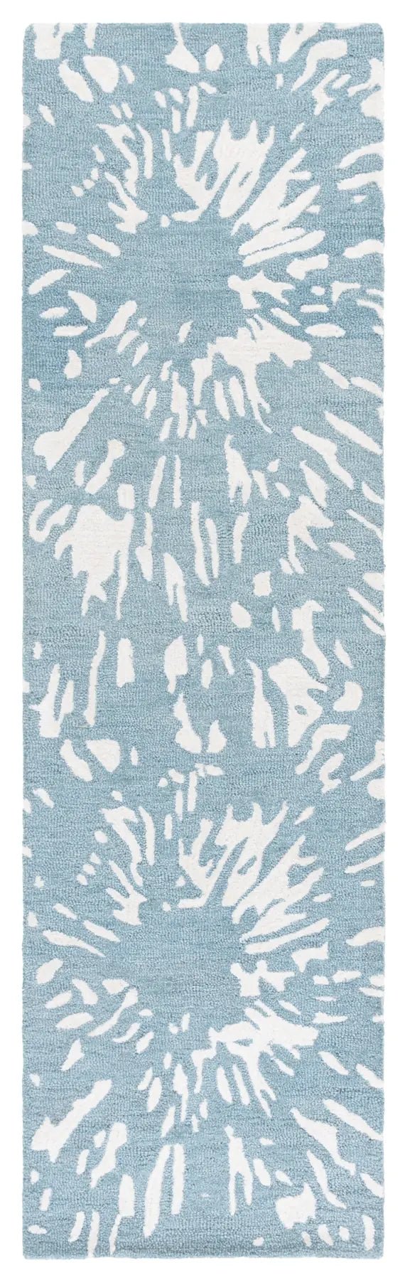 Safavieh Rodeo Drive 2'-3" x 8'-0" Rug in Ivory / Blue
