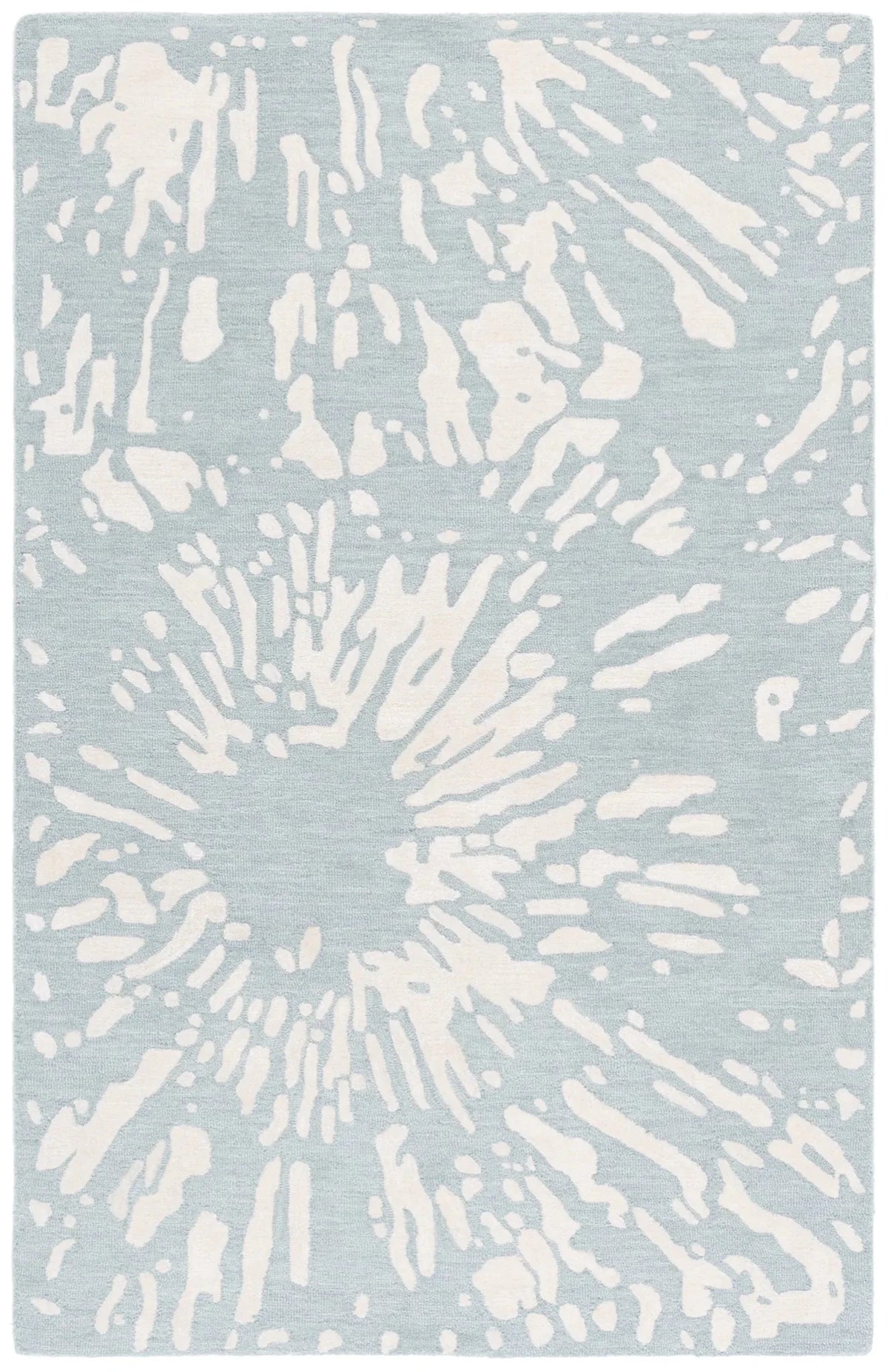 Safavieh Rodeo Drive 4'-0" x 6'-0" Rug in Ivory / Blue