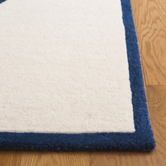 Safavieh Rodeo Drive Rd377N Ivory/Navy Rug.