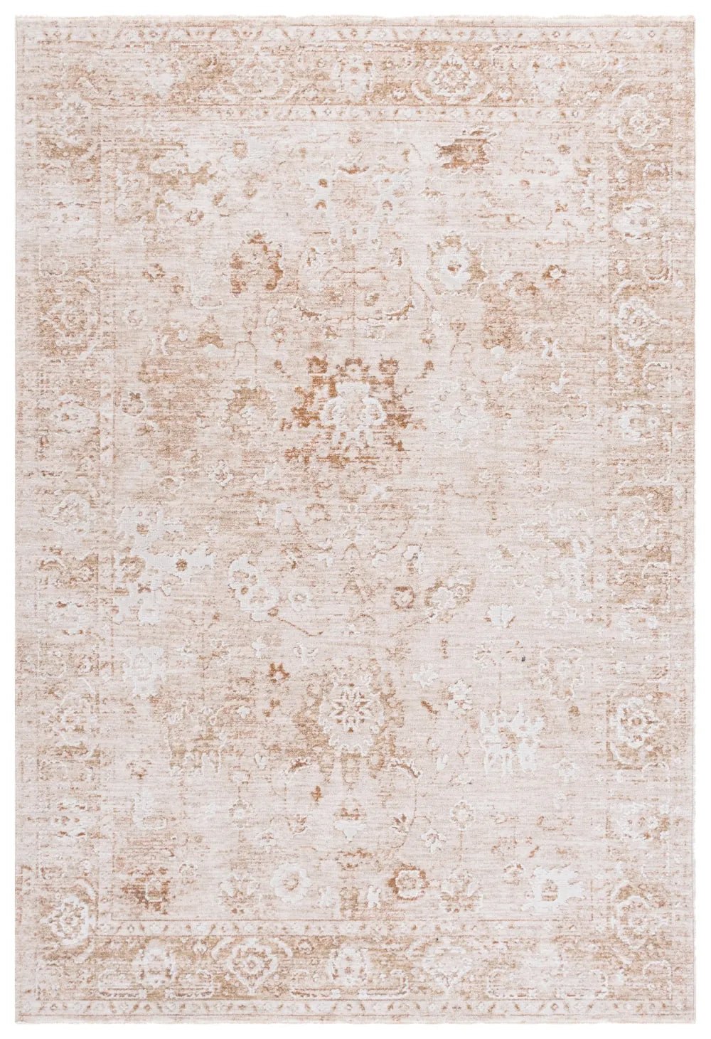 Safavieh Romance 300 5'-3" x 7'-6" Rug in Beige / Ivory