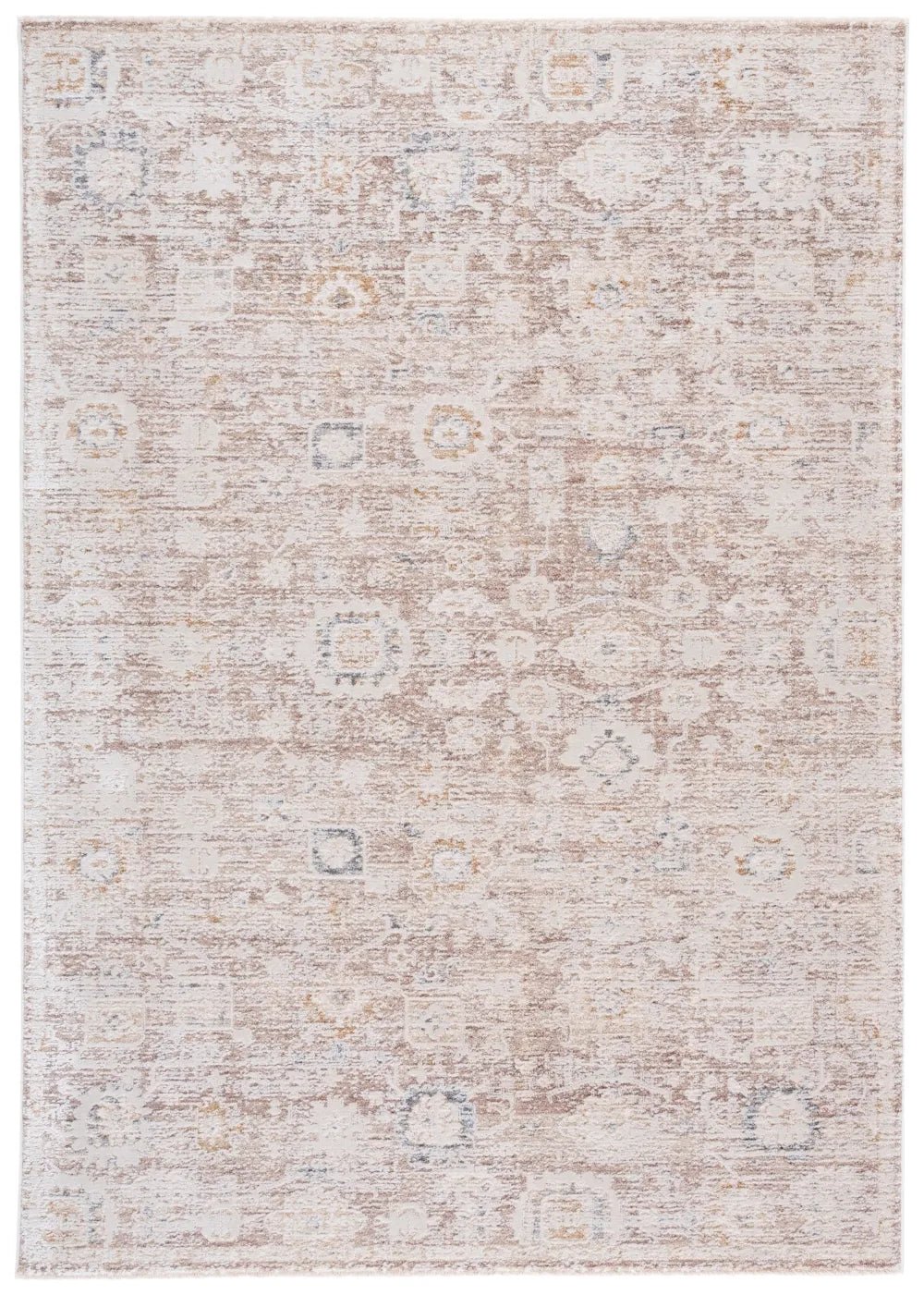 Safavieh Romance 300 5'-3" x 7'-6" Rug in Taupe / Ivory