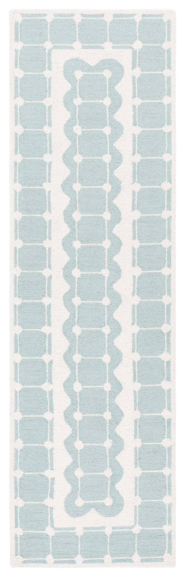 Safavieh Safavieh Kids Sfk927K Turquoise/Ivory Rug.