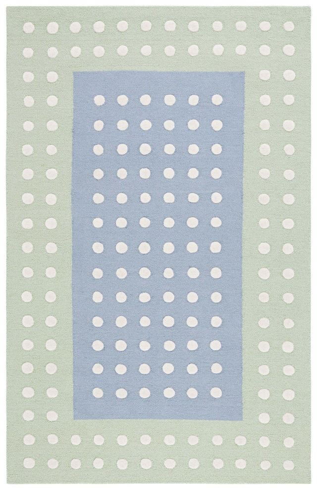 Safavieh Safavieh Kids Sfk929M Blue/Green Rug.