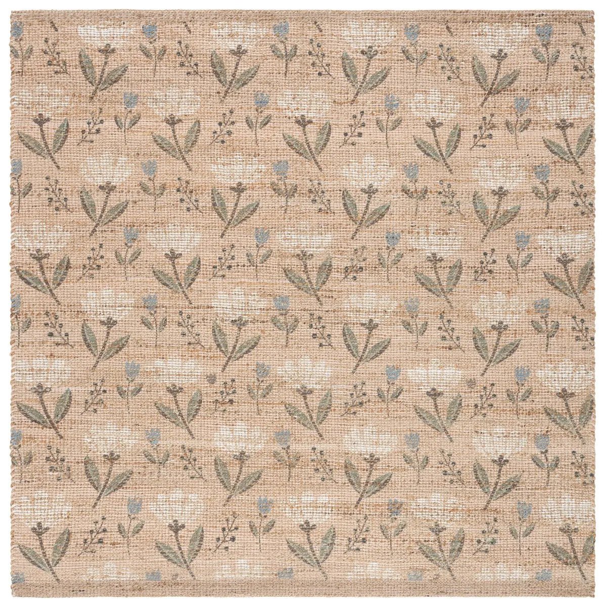 Safavieh Saffron 6'-0" x 6'-0" Rug in Natural / Green
