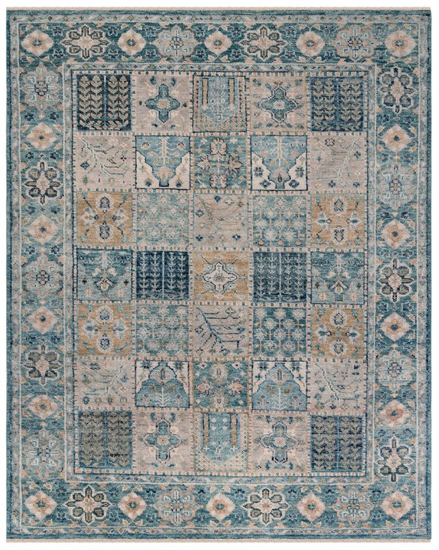 Safavieh Samarkand Srk124M Blue/Beige Rug.