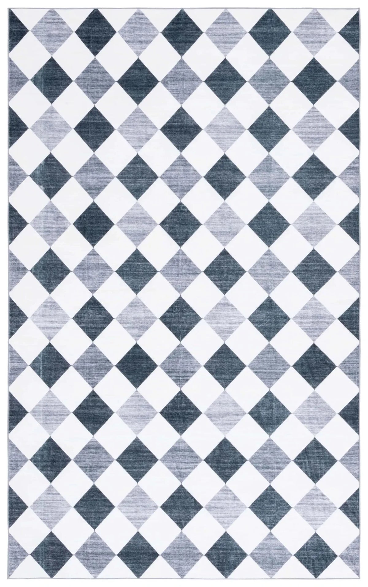Safavieh Santa Clara 4'-0" x 6'-0" Rug in Ivory / Grey Black