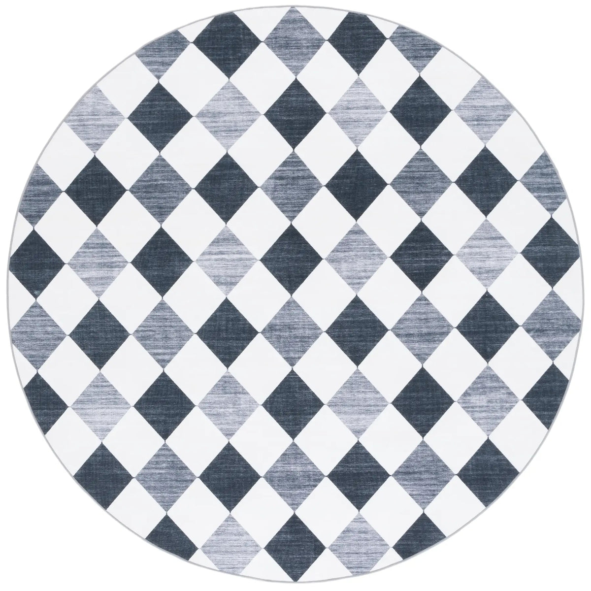 Safavieh Santa Clara 6'-0" x 6'-0" Rug in Ivory / Grey Black