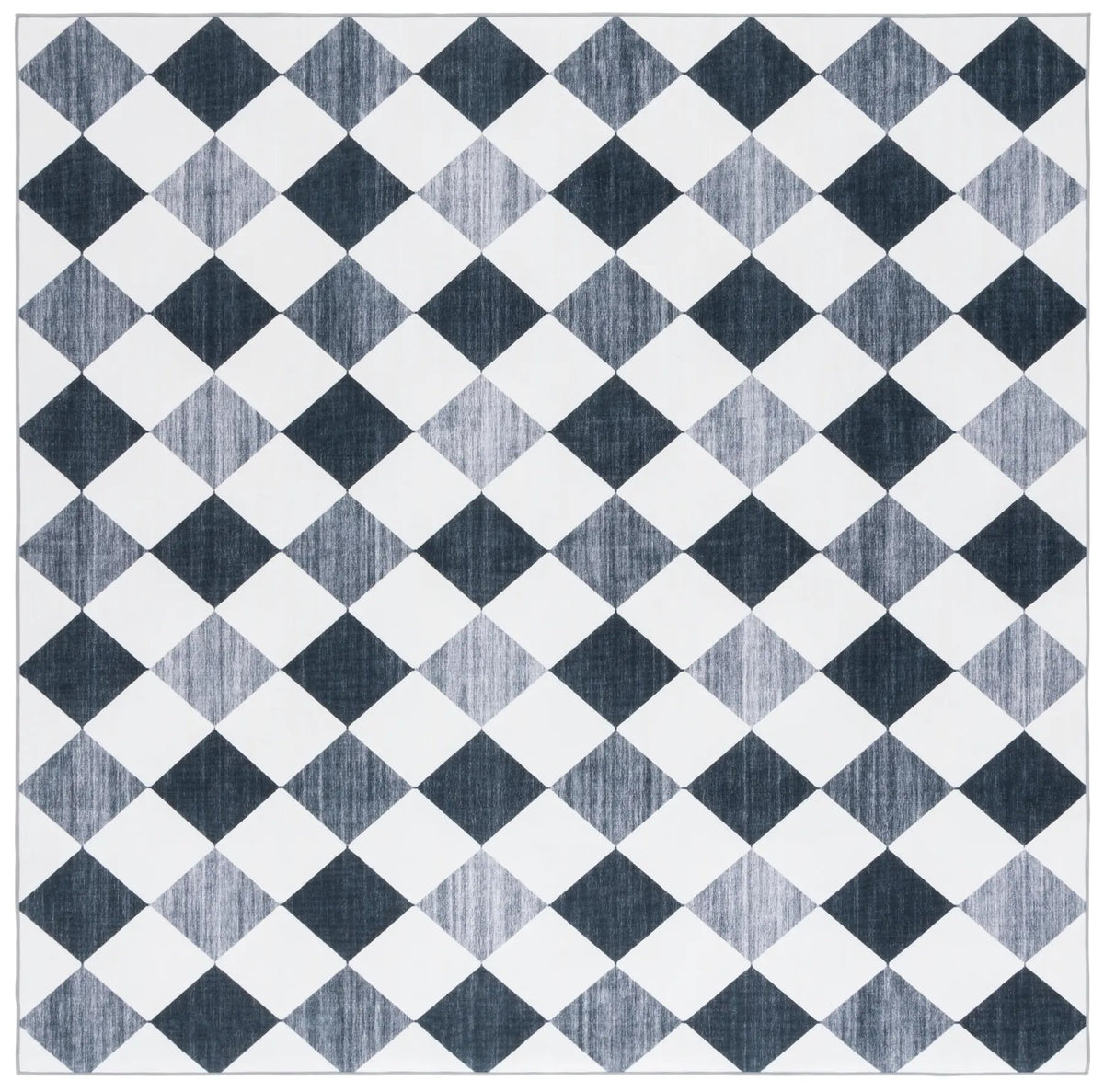 Safavieh Santa Clara 6'-0" x 6'-0" Rug in Ivory / Grey Black