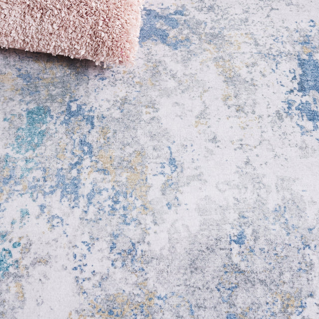 Safavieh Santa Monica Stm386B Ivory/Blue Rug.