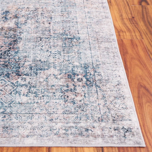 Safavieh Santa Monica Stm539N Navy/Beige Rug.