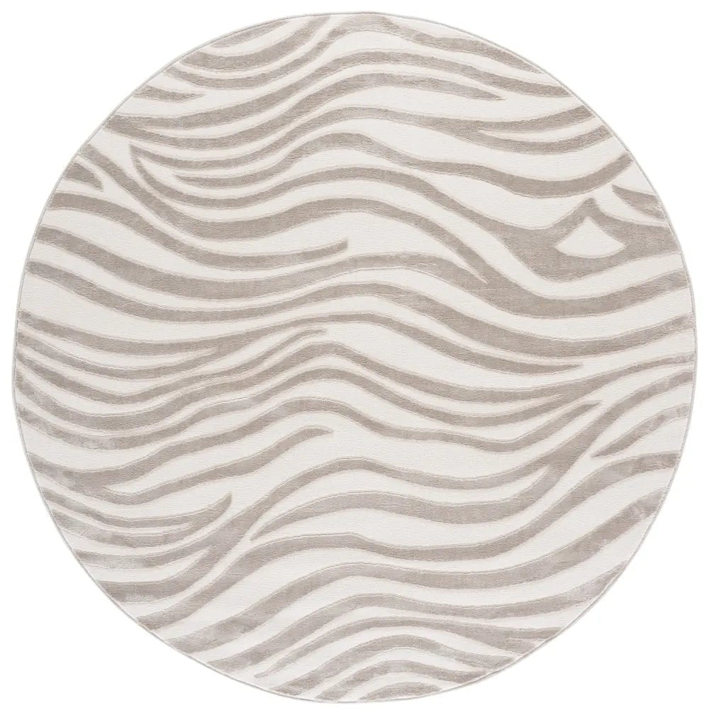 Safavieh Saylor 100 6'-3" x 6'-3" Rug in Beige / Ivory