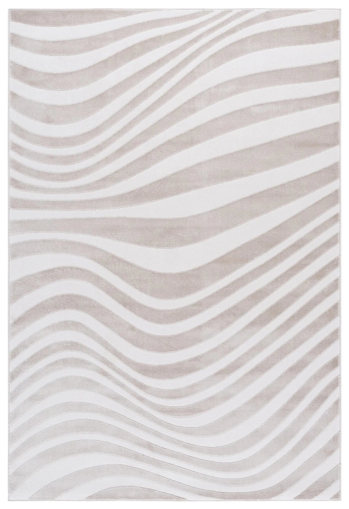Safavieh Saylor 100 4'-0" x 6'-0" Rug in Beige / Ivory